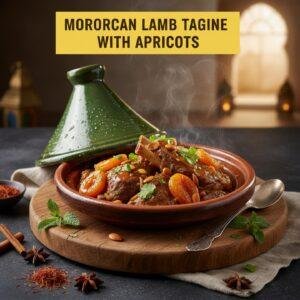 Moroccan Lamb Tagine with Apricots
