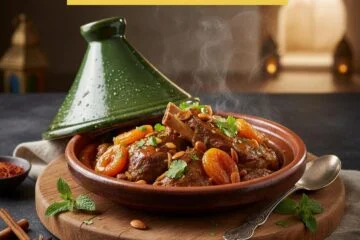 Moroccan Lamb Tagine with Apricots