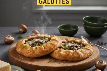 Mushroom & Gruyère Galettes