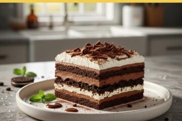 No-Bake Chocolate Lasagna Delight
