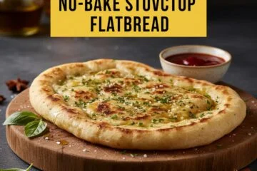 No-Bake Stovetop Flatbread