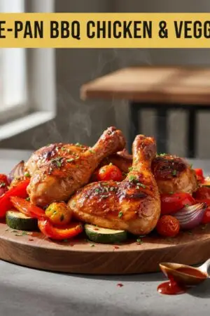 One-Pan BBQ Chicken & Veggies