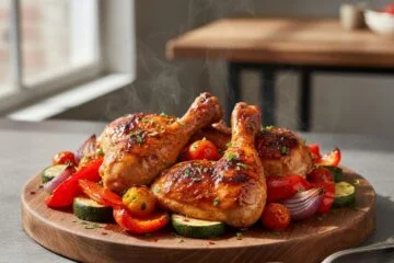 One-Pan BBQ Chicken & Veggies