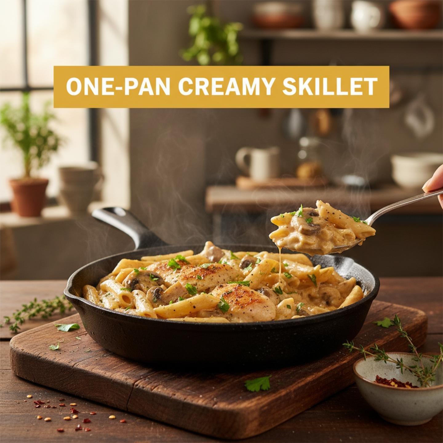 One-Pan Creamy Skillet