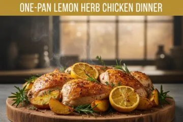 One-Pan Lemon Herb Chicken Dinner