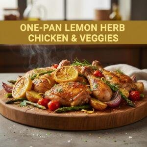 One-Pan Lemon Herb Chicken & Veggies