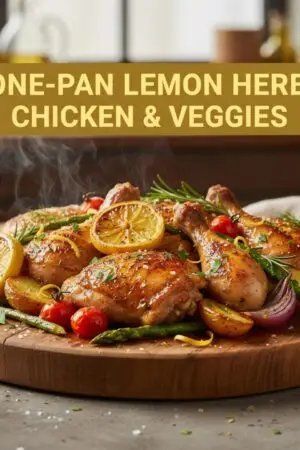 One-Pan Lemon Herb Chicken & Veggies