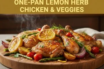 One-Pan Lemon Herb Chicken & Veggies