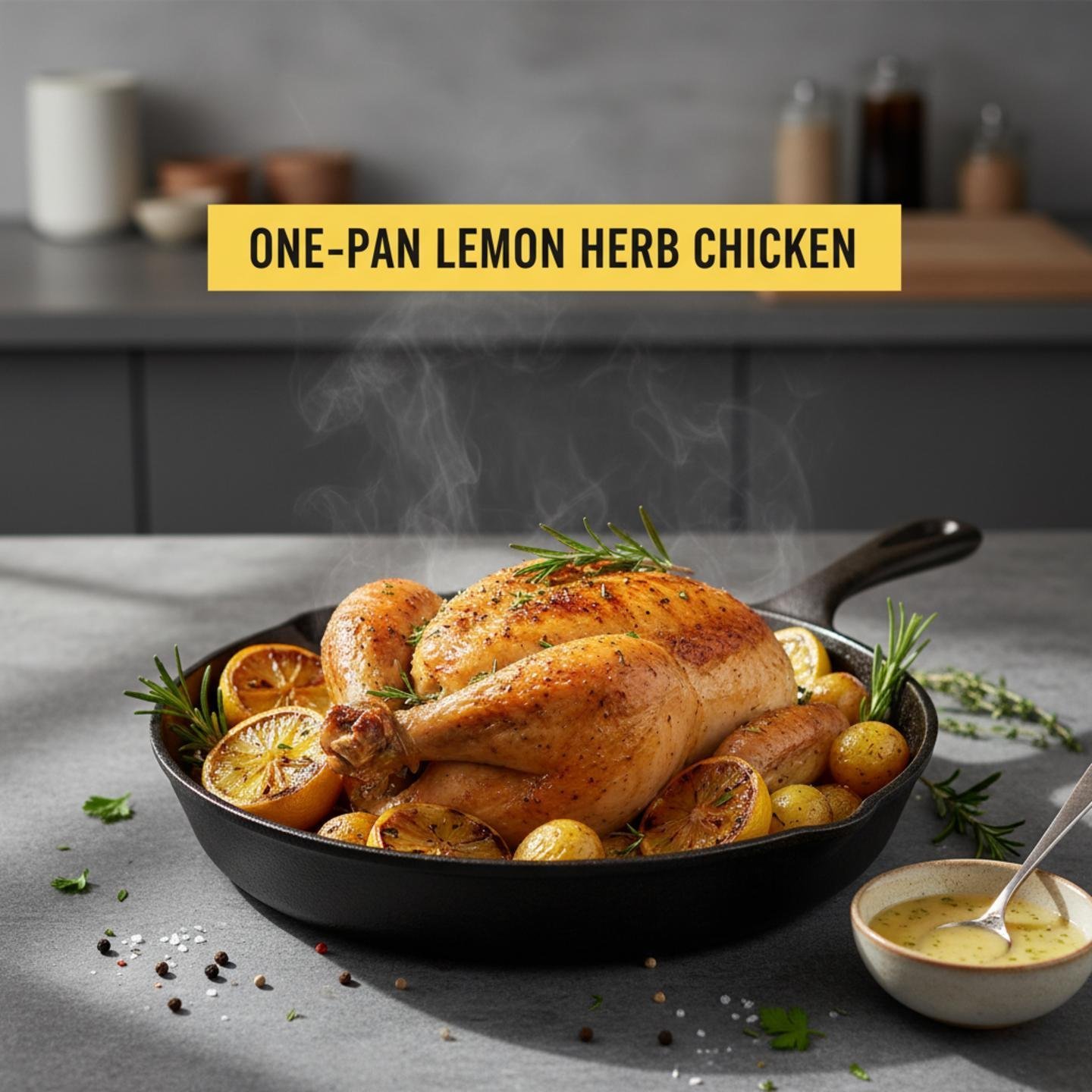 One-Pan Lemon Herb Chicken