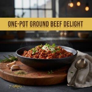 One-Pot Ground Beef Delight