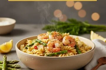 One-Pot Prawn & Asparagus Pasta