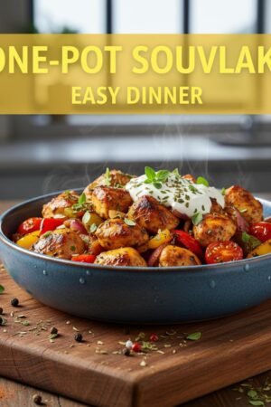 One-Pot Souvlaki: Easy Dinner