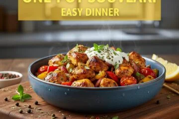 One-Pot Souvlaki: Easy Dinner