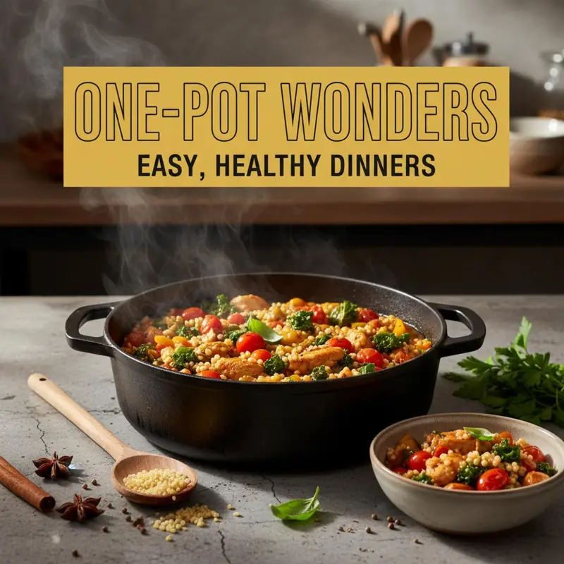 One-Pot Wonders: Easy, Healthy Dinners