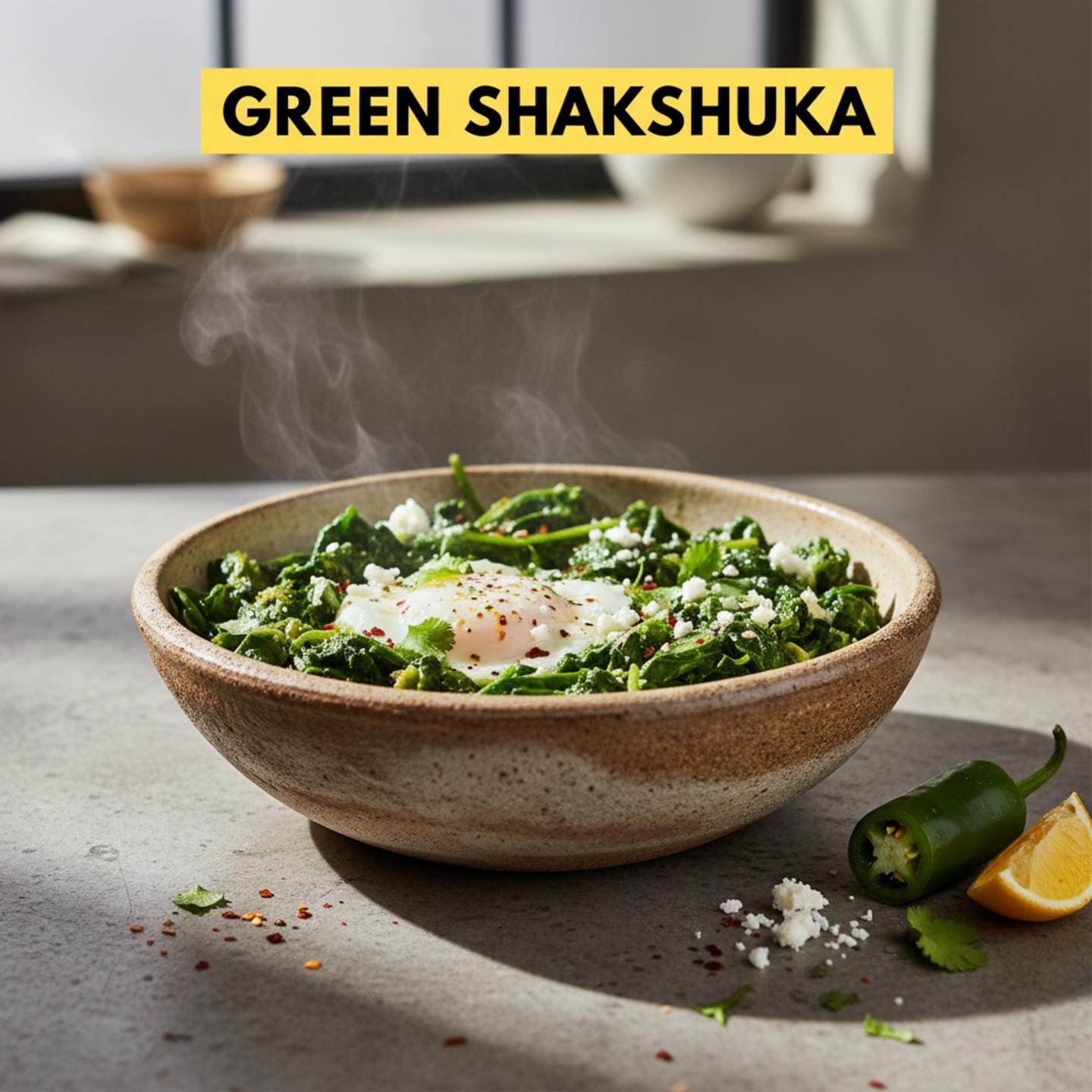 Ottolenghi's Green Shakshuka