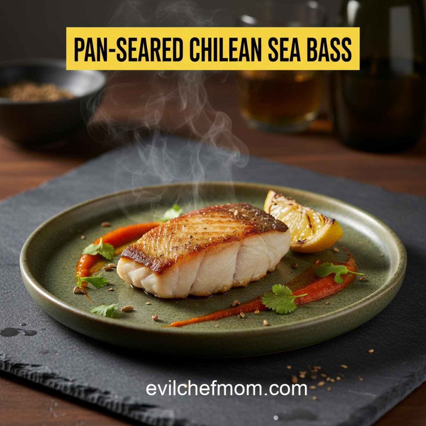 Pan-Seared Chilean Sea Bass