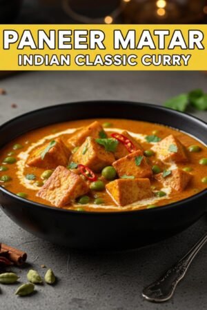 Paneer Matar: Indian Classic Curry