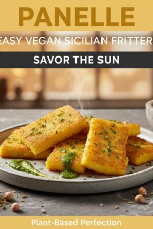 Panelle: Easy Vegan Sicilian Fritters