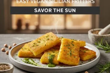 Panelle: Easy Vegan Sicilian Fritters