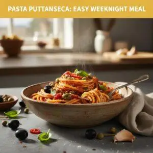 Pasta Puttanesca: Easy Weeknight Meal