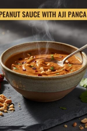 Peanut Sauce with Aji Panca