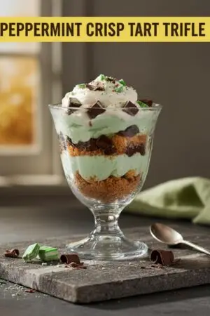 Peppermint Crisp Tart Trifle