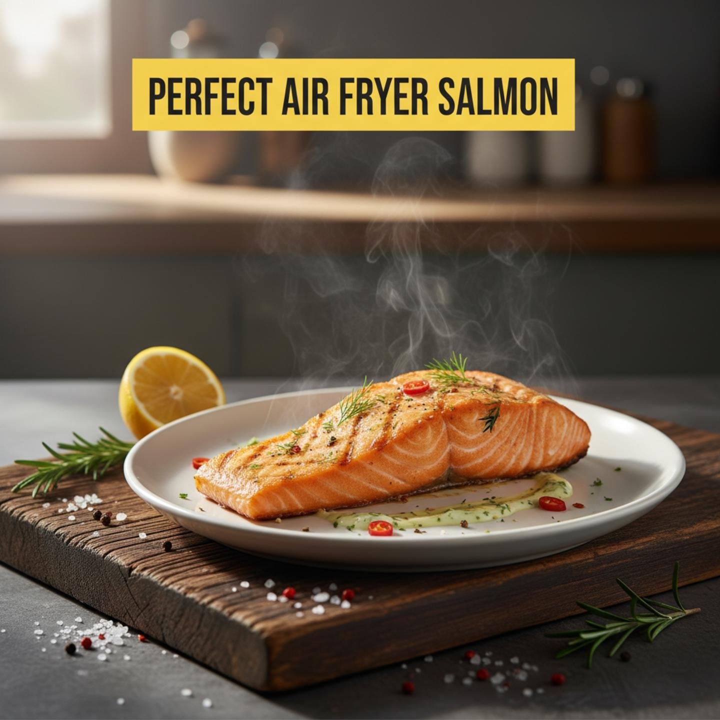 Perfect Air Fryer Salmon