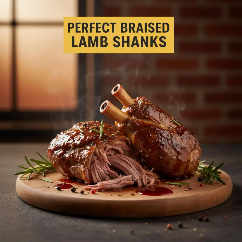 Perfect Braised Lamb Shanks