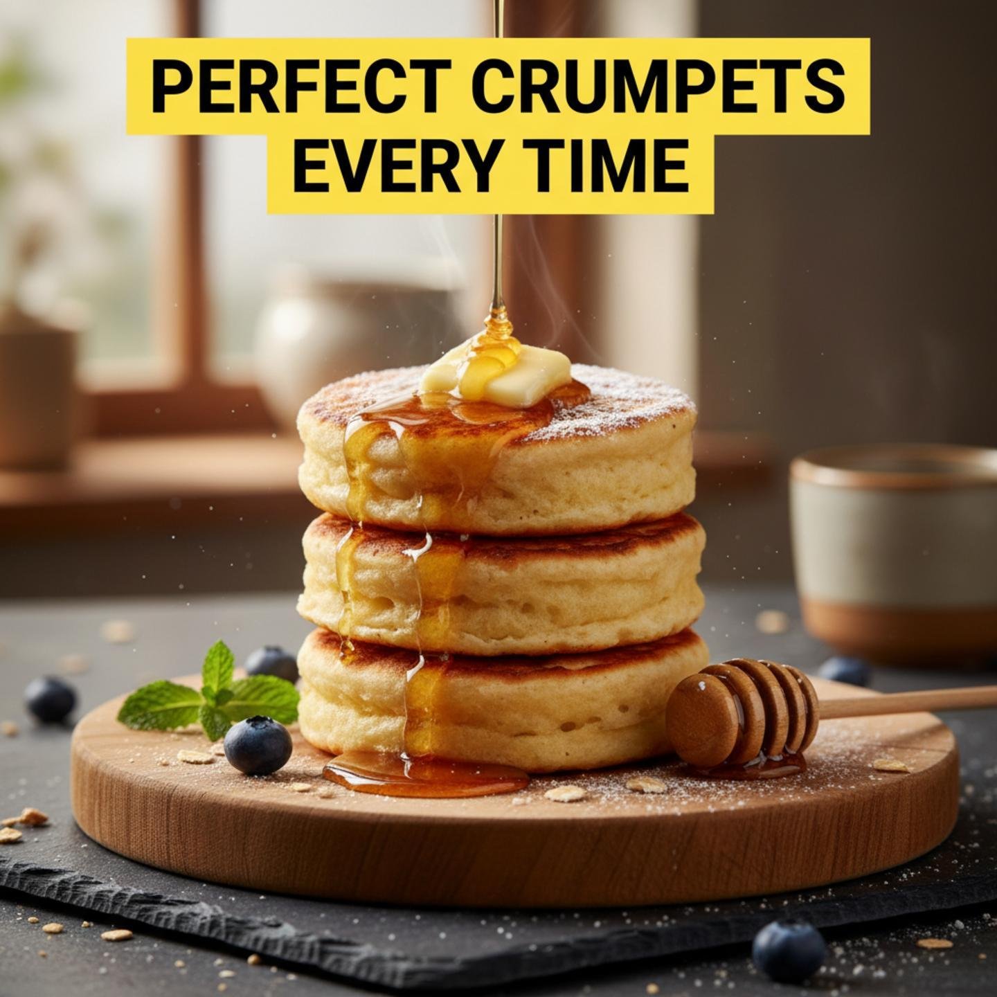 Perfect Crumpets Every Time