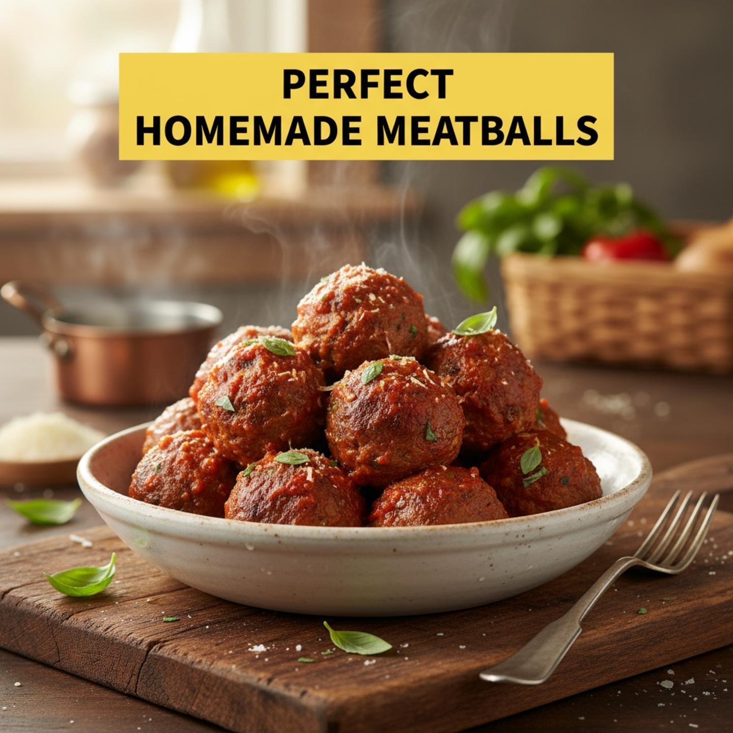 Perfect Homemade Meatballs