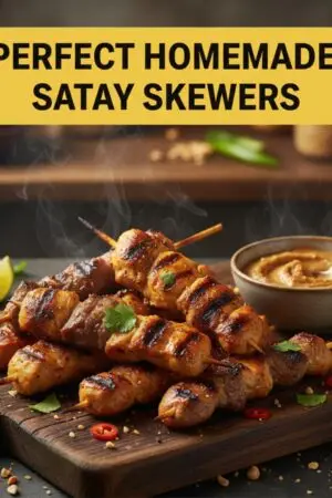 Perfect Homemade Satay Skewers