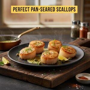 Perfect Pan-Seared Scallops