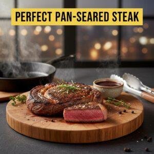Perfect Pan-Seared Steak
