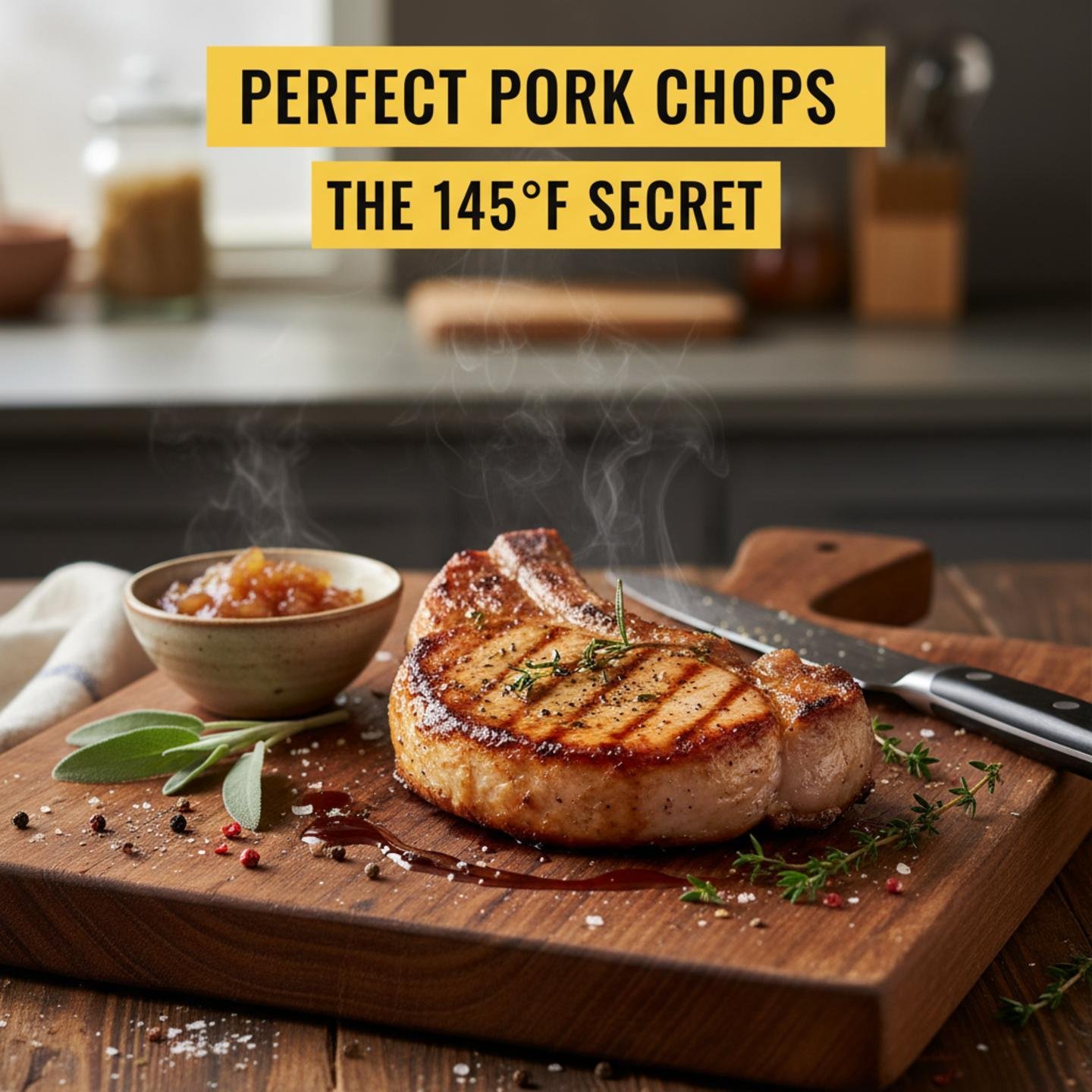 Perfect Pork Chops: The 145°F Secret