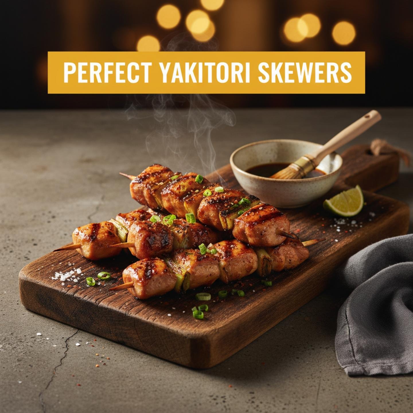 Perfect Yakitori Skewers