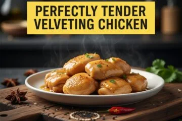 Perfectly Tender Velveting Chicken