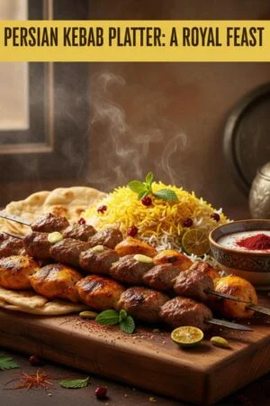 Persian Kebab Platter: A Royal Feast
