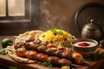 Persian Kebab Platter: A Royal Feast