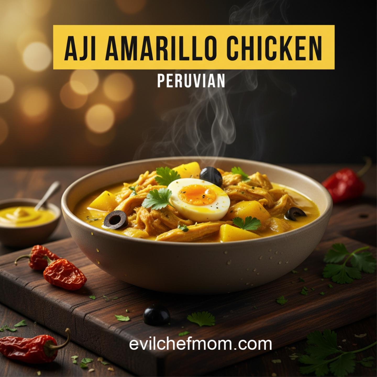 Peruvian Aji Amarillo Chicken