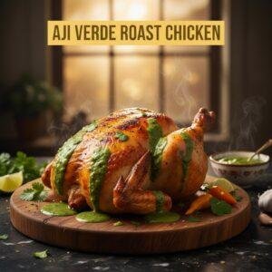 Peruvian Aji Verde Roast Chicken