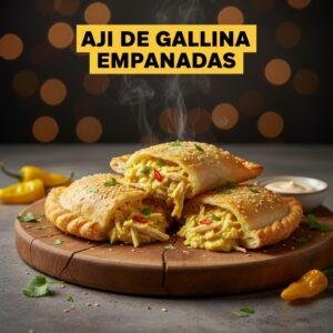 Peruvian Aji de Gallina Empanadas