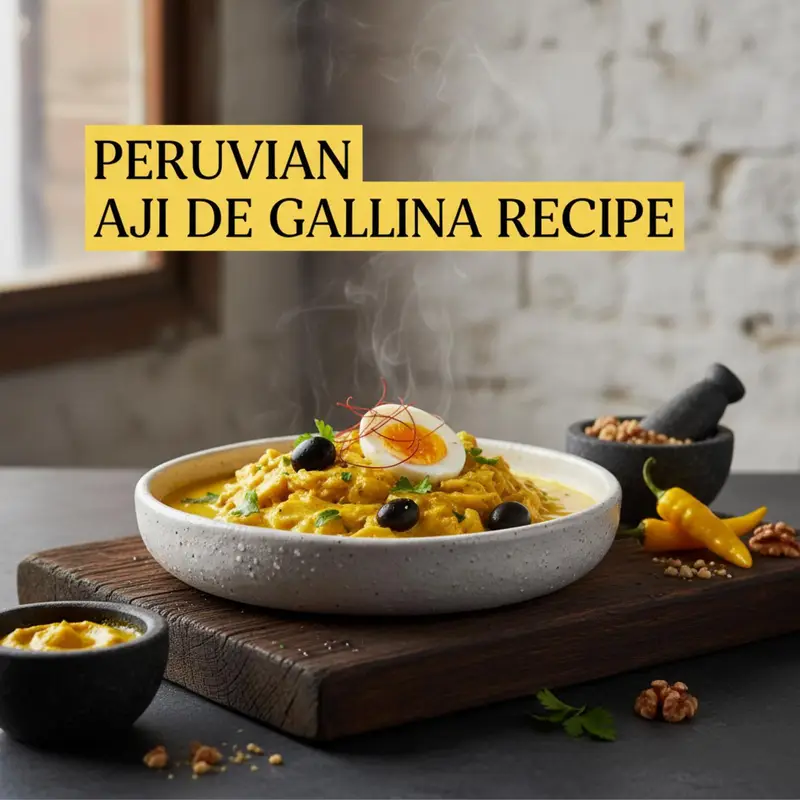 Peruvian Aji de Gallina Recipe
