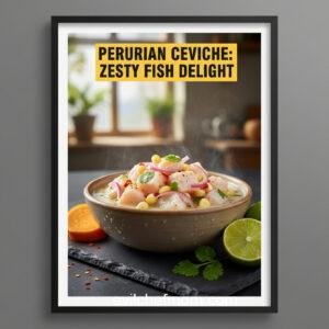 Peruvian Ceviche: Zesty Fish Delight