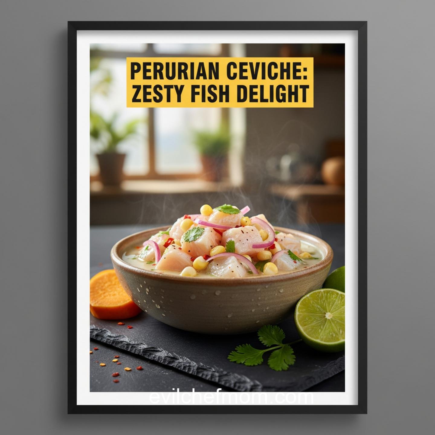 Peruvian Ceviche: Zesty Fish Delight