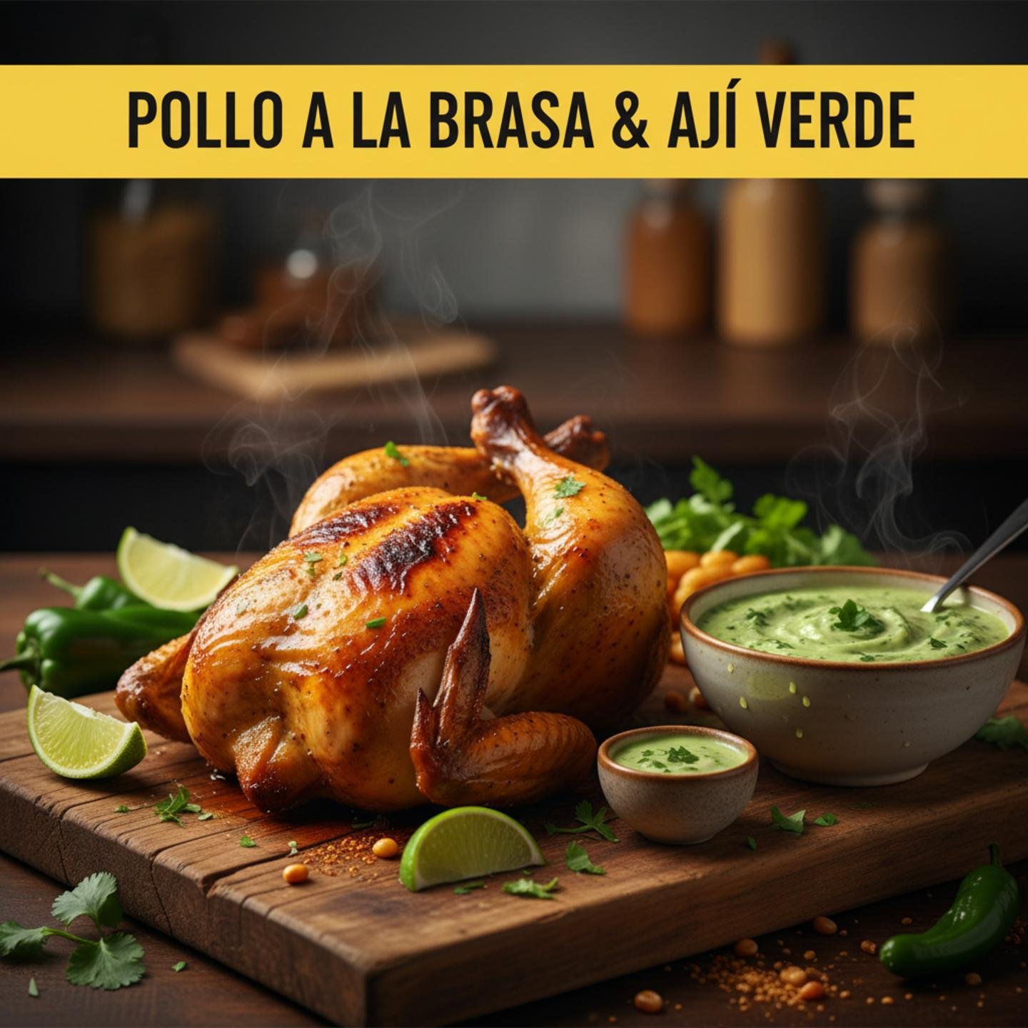 Peruvian Chicken & Aji Verde