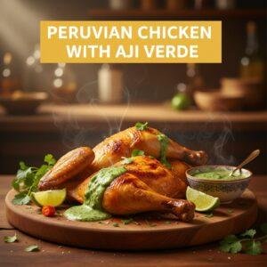 Peruvian Chicken with Aji Verde