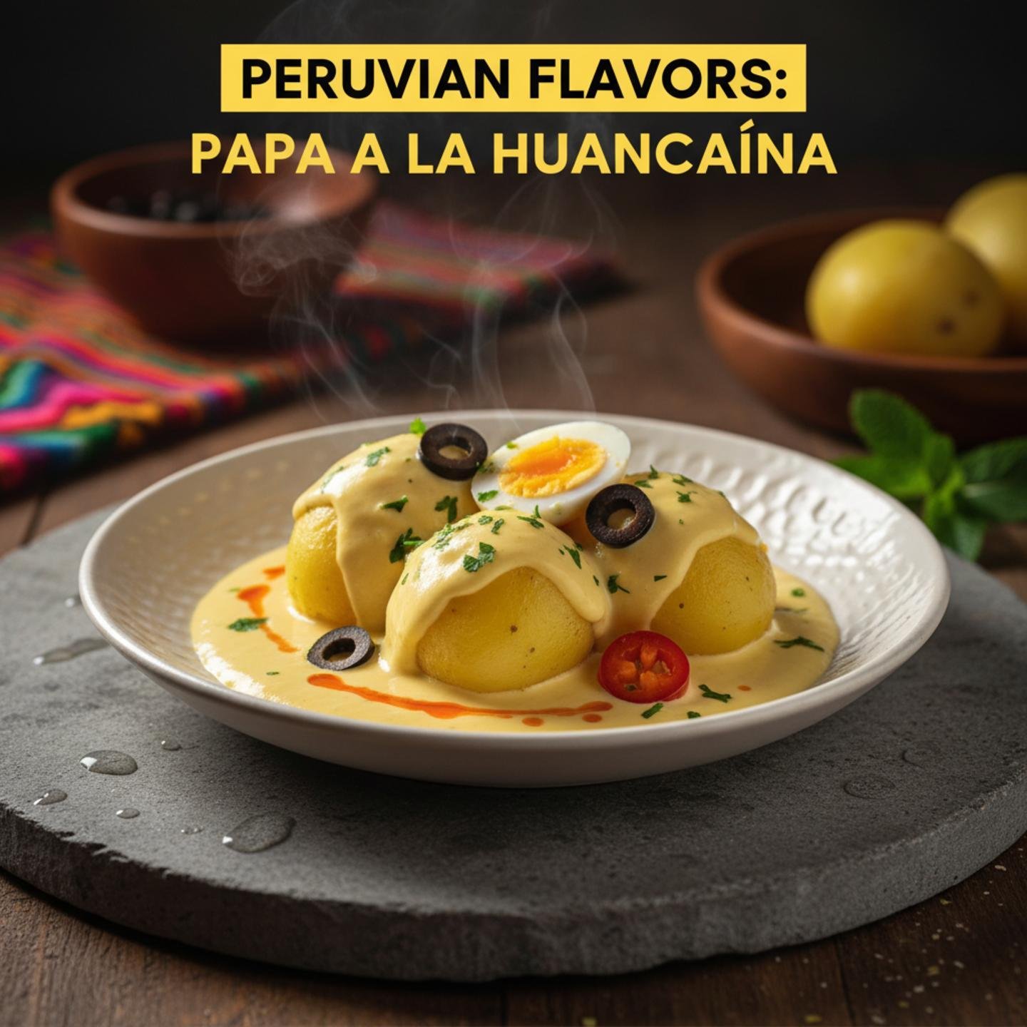 Peruvian Flavors: Papa a la Huancaína