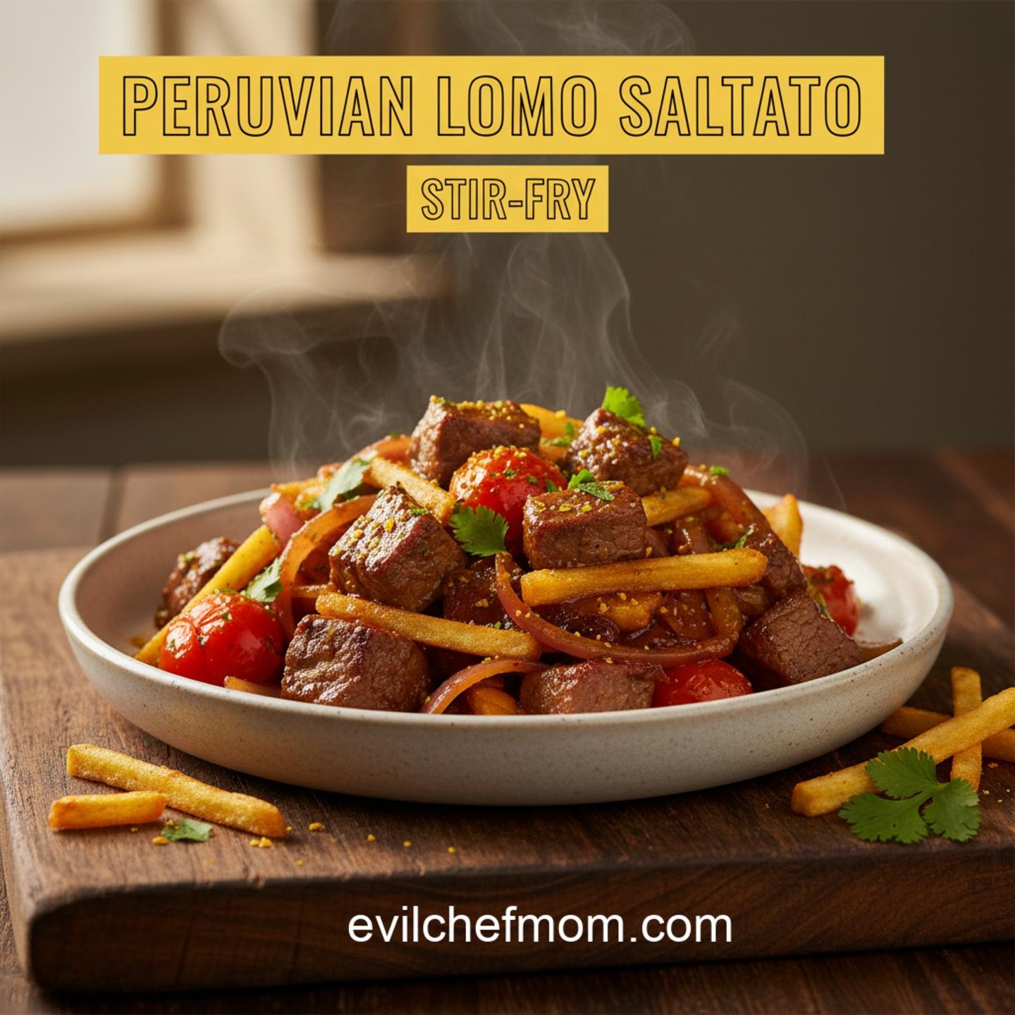 Peruvian Lomo Saltado Stir-Fry