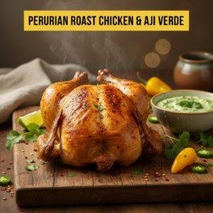 Peruvian Roast Chicken & Aji Verde
