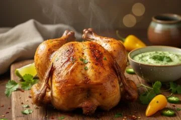 Peruvian Roast Chicken & Aji Verde